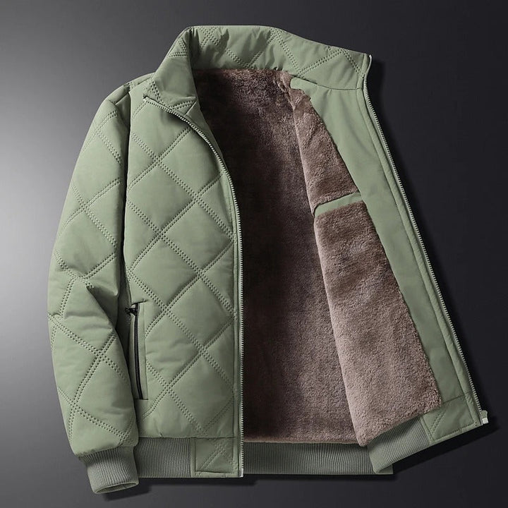 Nathan | Diamond Quilted Mens Puffer Jacket