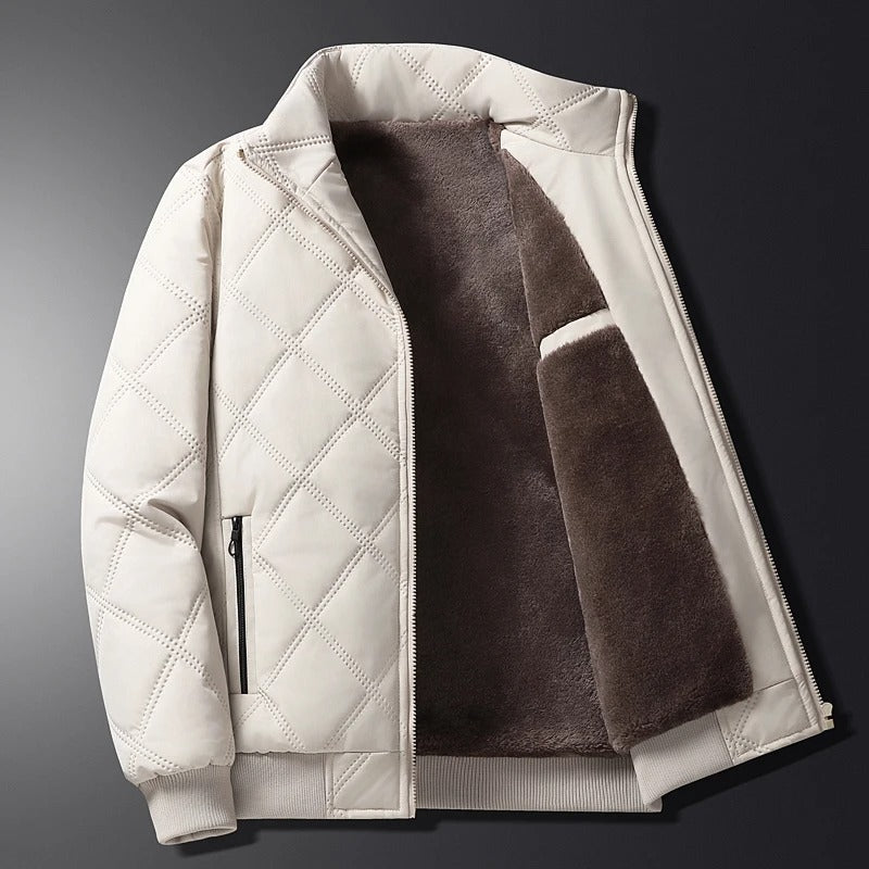 Nathan | Diamond Quilted Mens Puffer Jacket