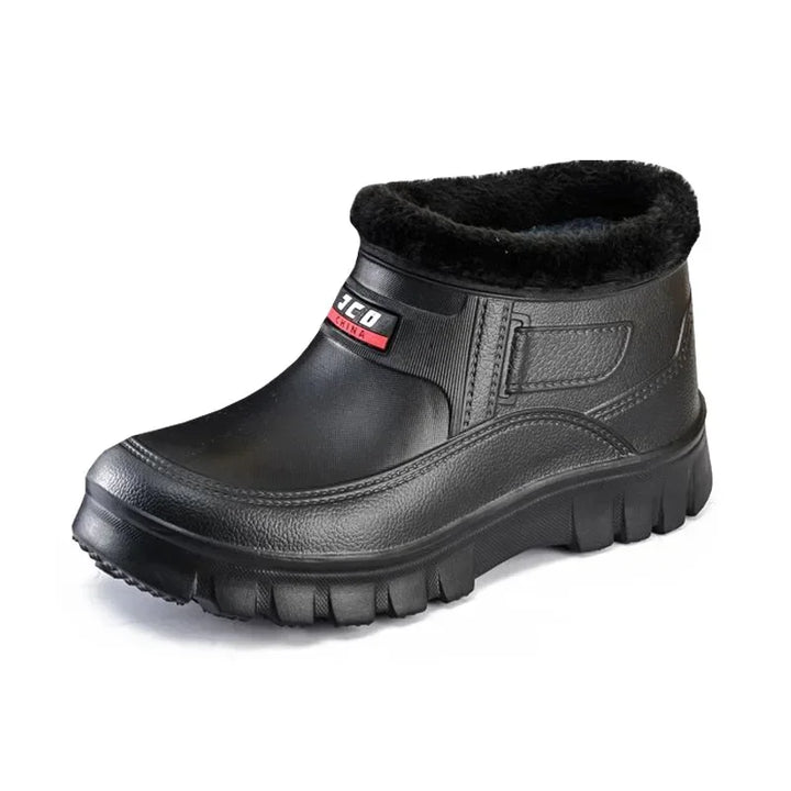 Noah | Plush-Lined Slip-On Mens Snow Boots