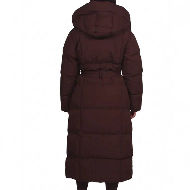 Pamela | Long Hooded Quilted Puffer Jacket Women