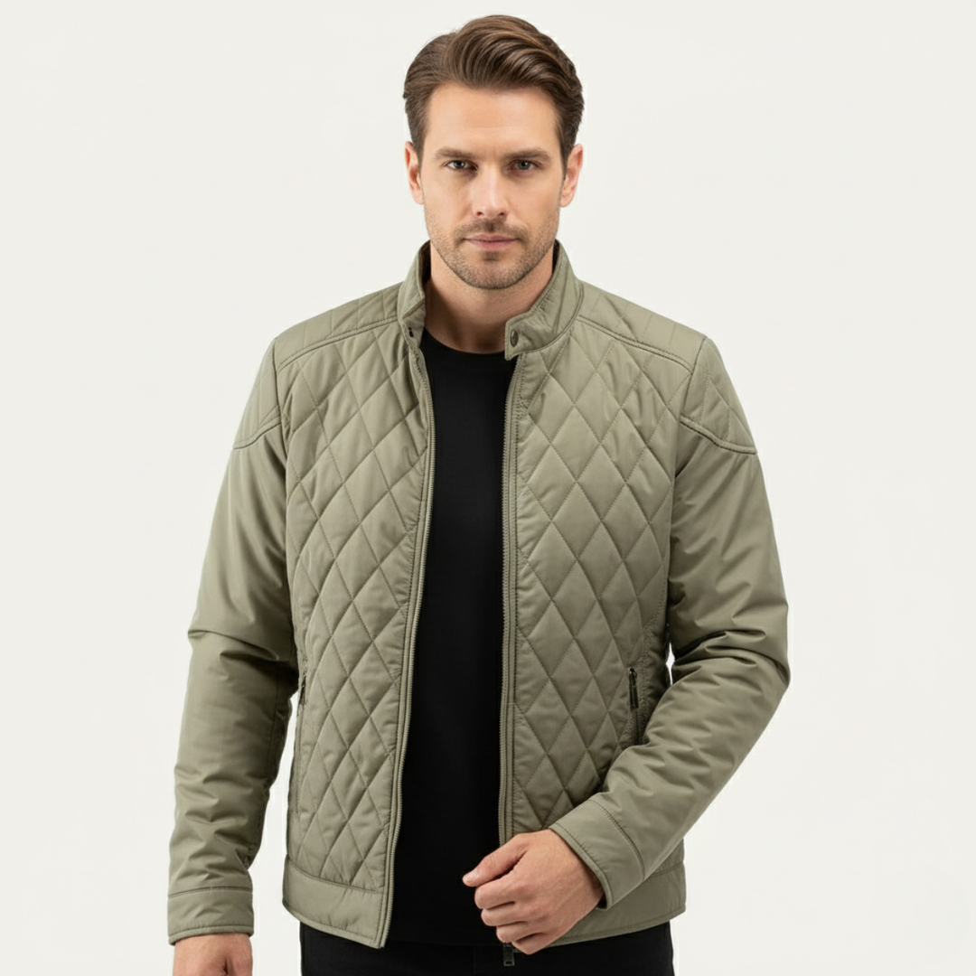Raymond | Lightweight Diamond Quilted Mens Puffer Jacket