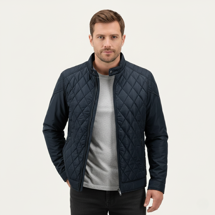 Raymond | Lightweight Diamond Quilted Mens Puffer Jacket