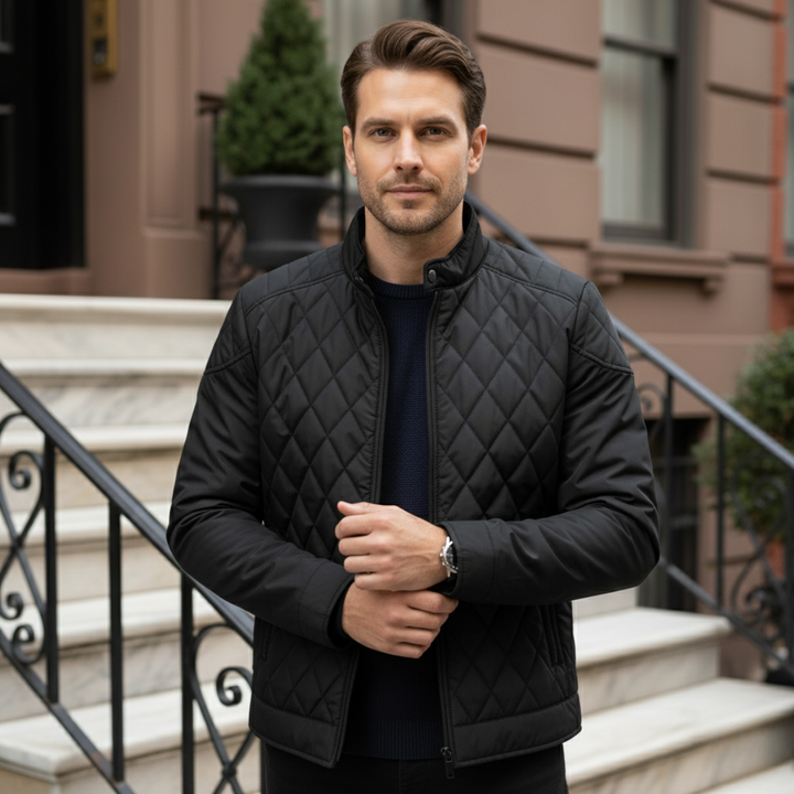 Raymond | Lightweight Diamond Quilted Mens Puffer Jacket