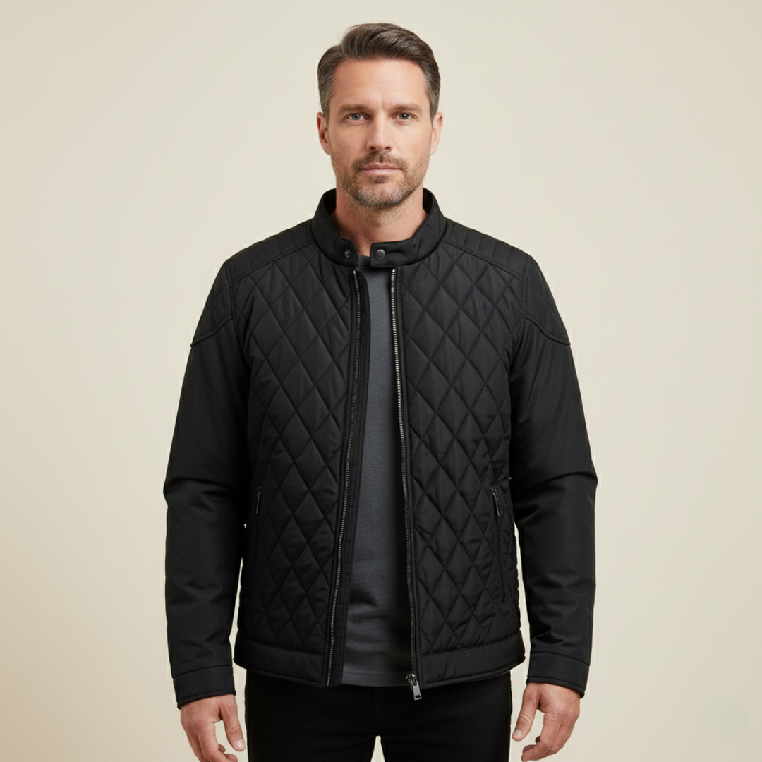 Raymond | Lightweight Diamond Quilted Mens Puffer Jacket