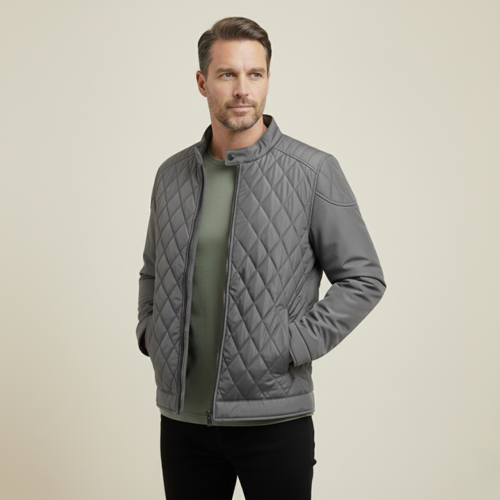 Raymond | Lightweight Diamond Quilted Mens Puffer Jacket