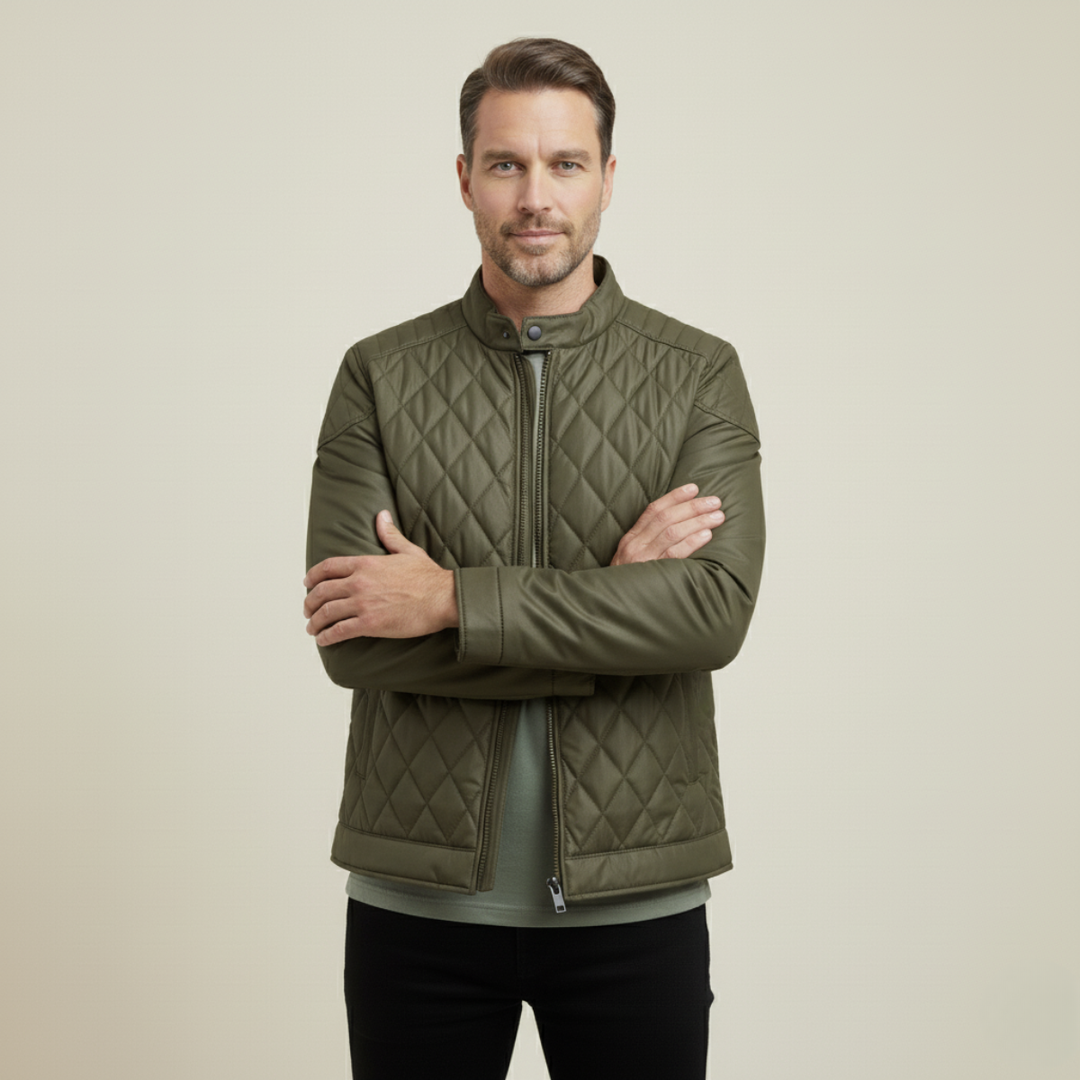 Raymond | Lightweight Diamond Quilted Mens Puffer Jacket