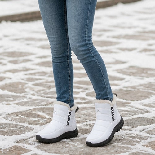 Rebecca | Quilted Pull-On Ankle Snow Boots Women
