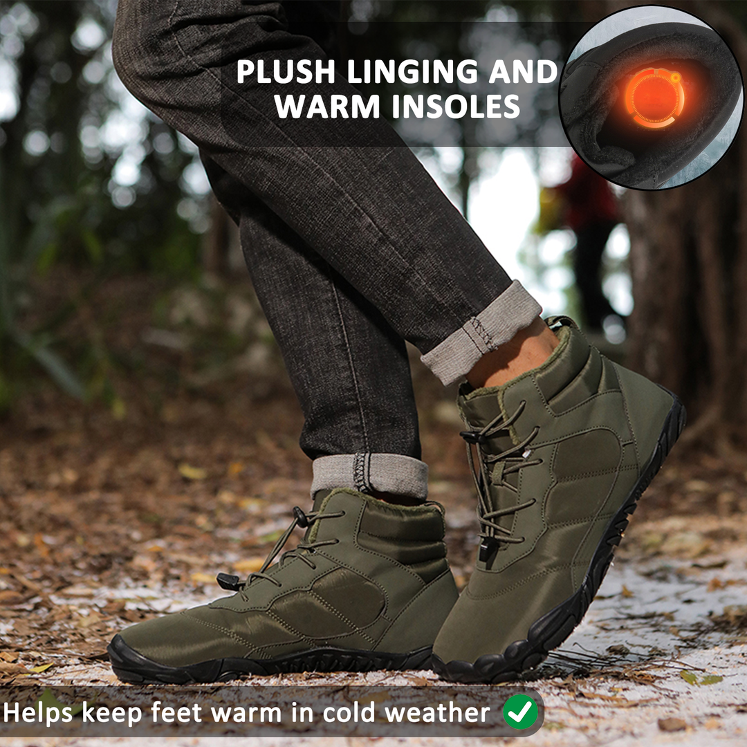 Ronald | Wide Toe Mens Snow Boots for Winter Hiking