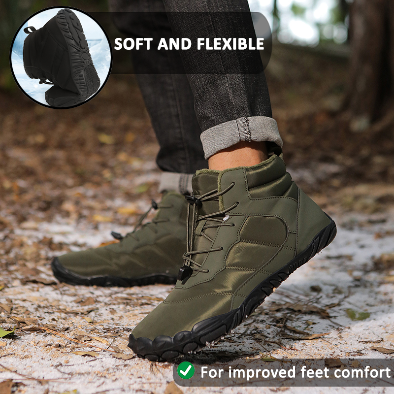 Ronald | Wide Toe Mens Snow Boots for Winter Hiking