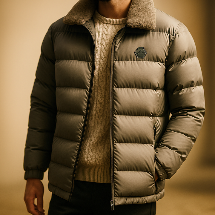 Samuel | Quilted Winter Mens Puffer Jacket