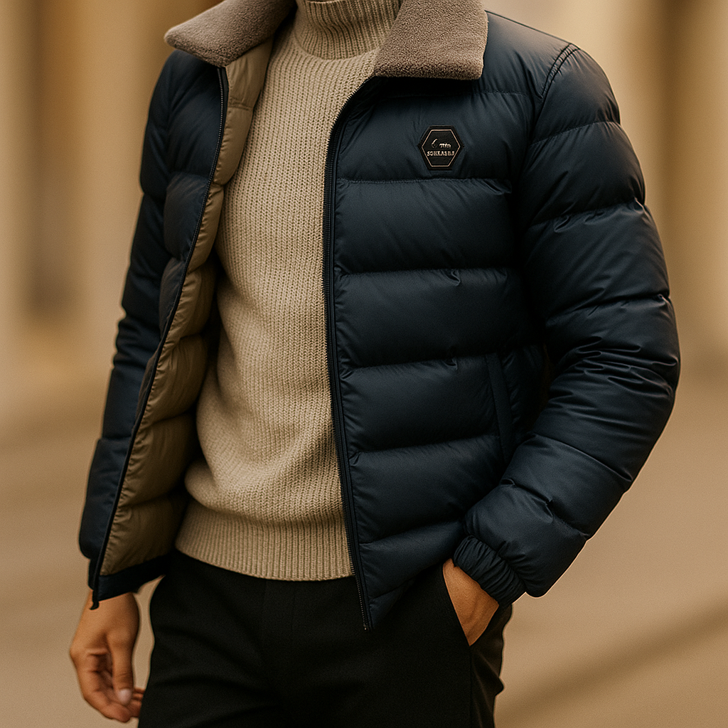 Samuel | Quilted Winter Mens Puffer Jacket