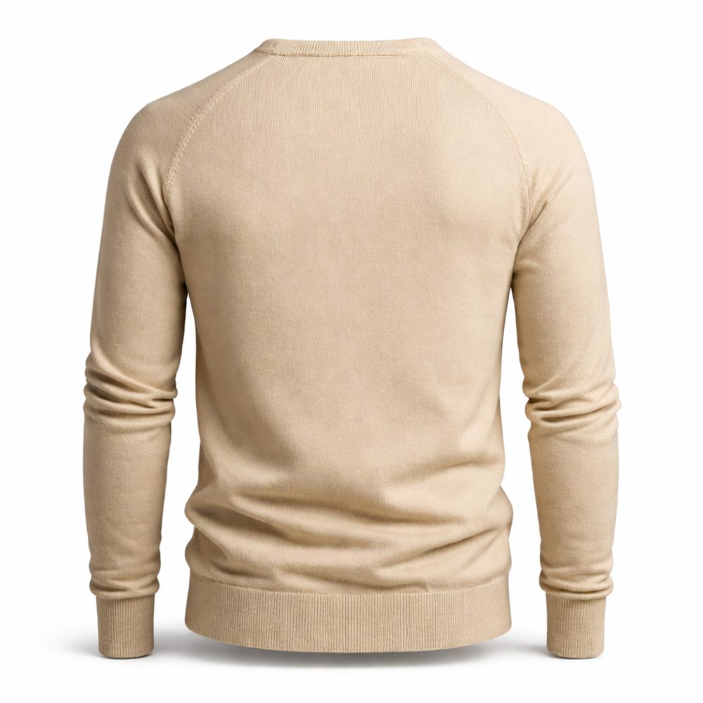 Steven | Diamond Pattern Crew Neck Mens Knit Sweater