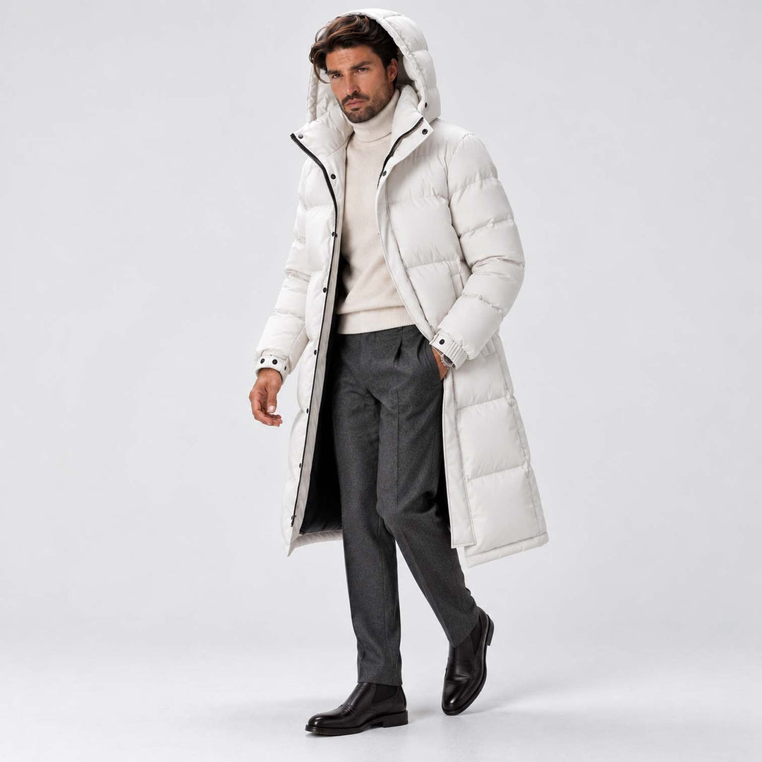 Terry | Long Hooded Winter Mens Puffer Jacket