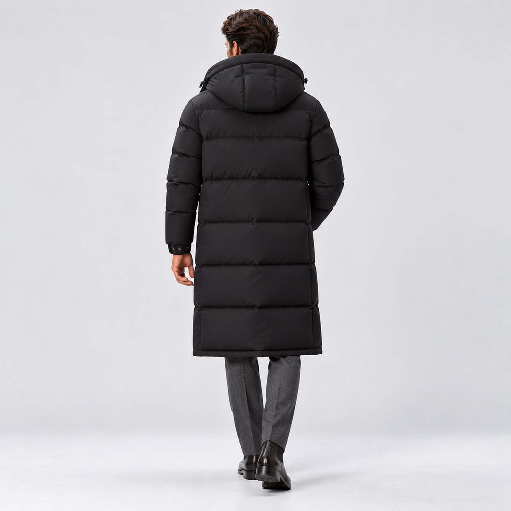 Terry | Long Hooded Winter Mens Puffer Jacket