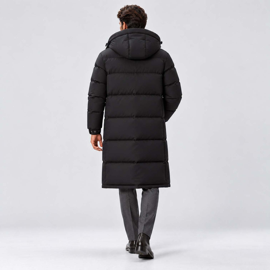 Terry | Long Hooded Winter Mens Puffer Jacket