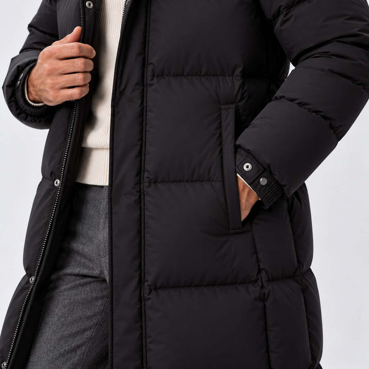 Terry | Long Hooded Winter Mens Puffer Jacket