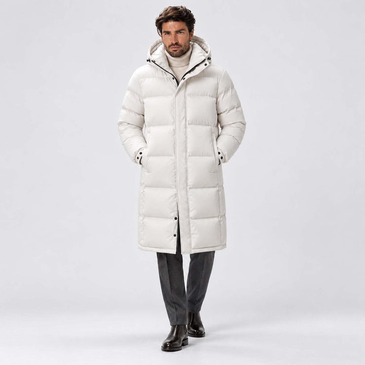 Terry | Long Hooded Winter Mens Puffer Jacket