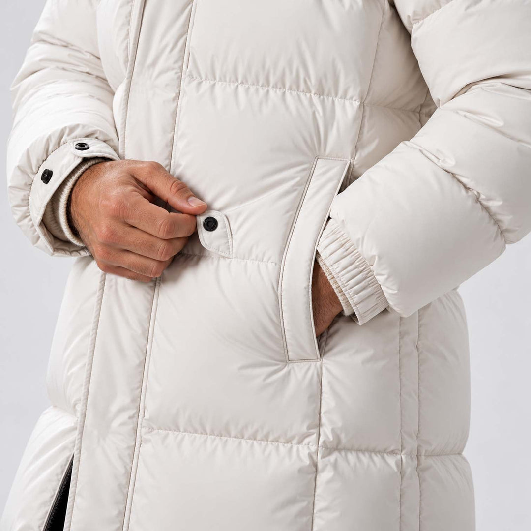 Terry | Long Hooded Winter Mens Puffer Jacket