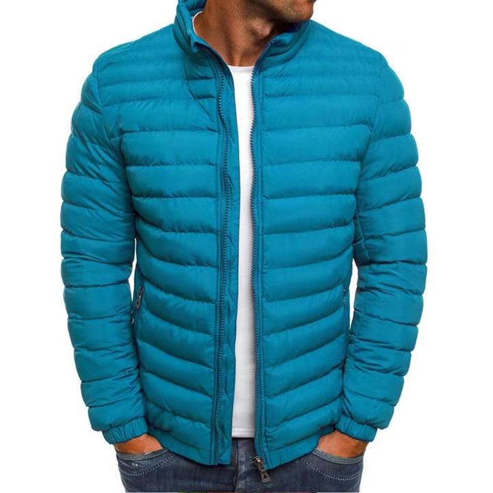 Thomas | Classic Quilted Full Zip Mens Puffer Jacket
