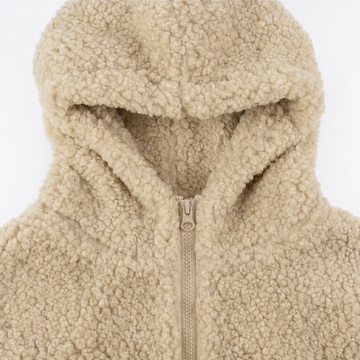Tiffany | Classic Hooded Zip-Up Sherpa Jacket Women