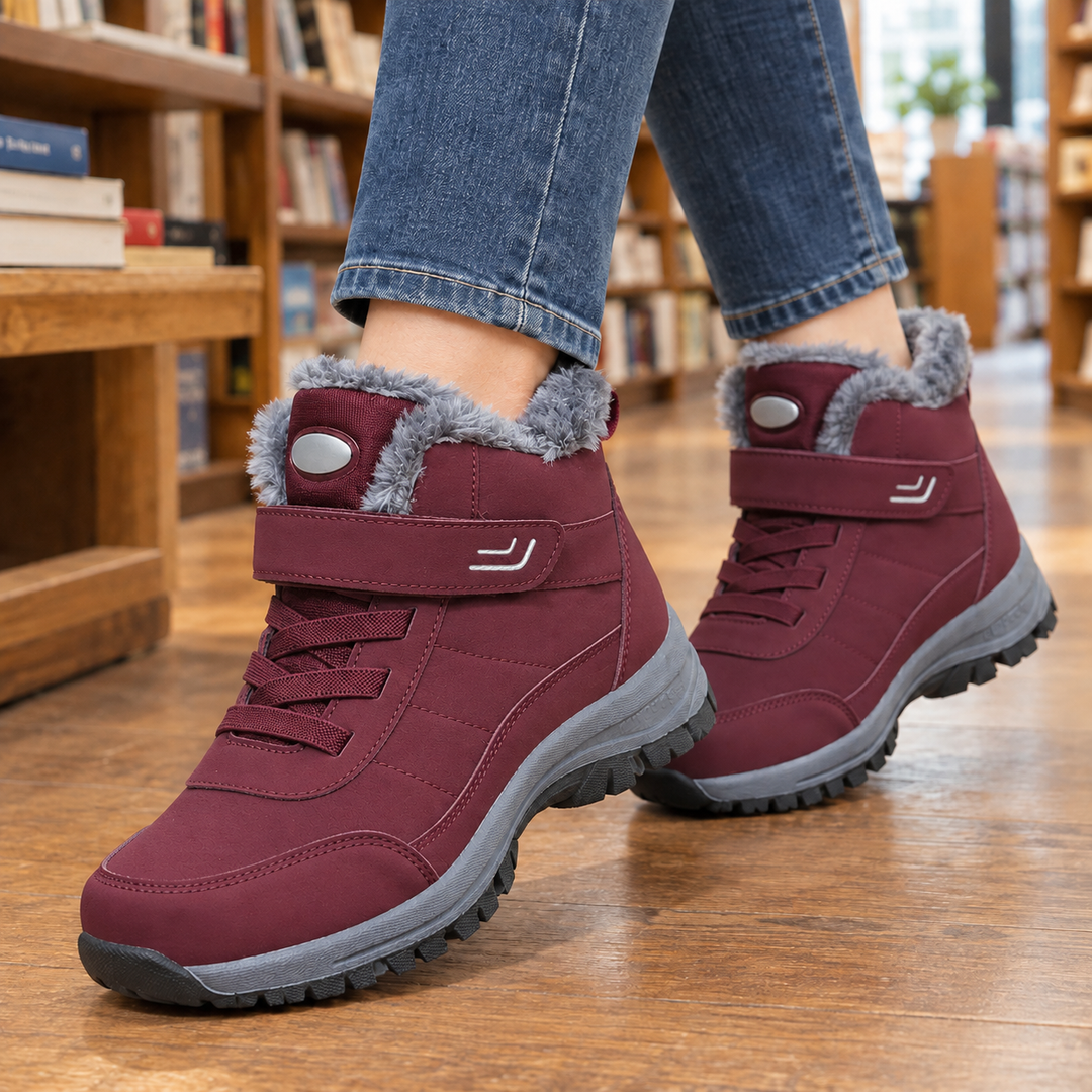 Tiffany | Plush-Lined Ankle Snow Boots Women