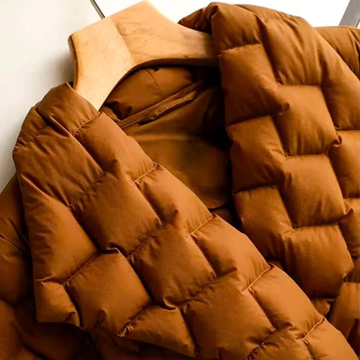 Tiffany | Refined Belted Quilted Puffer Jacket Women