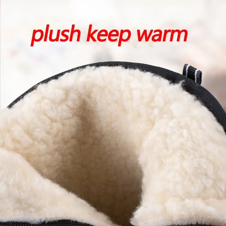 Tyler | Plush-Lined Mid-Calf Zip-Up Mens Snow Boots