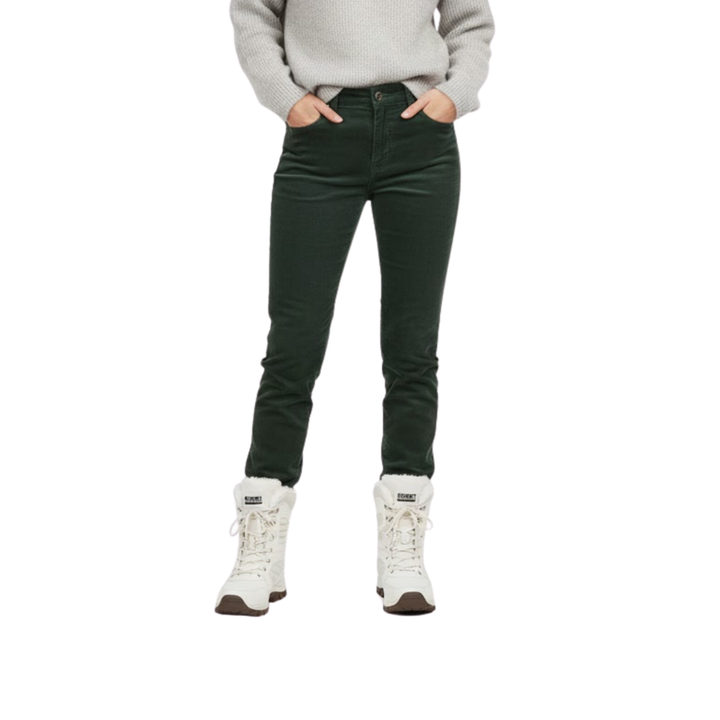 Victoria | Chic Lace-Up High Top Snow Boots Women