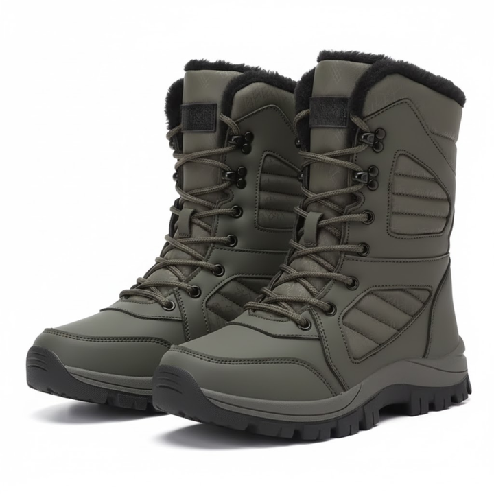 Victoria | Chic Lace-Up High Top Snow Boots Women