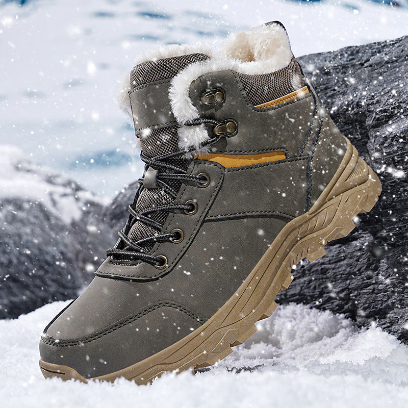 William | Insulated Lace-Up Mens Snow Boots
