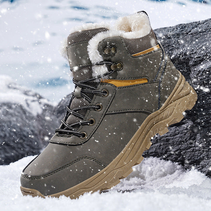 William | Insulated Lace-Up Mens Snow Boots