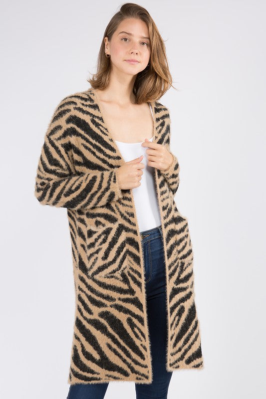 Candi- tiger stripes are a girl's best friend